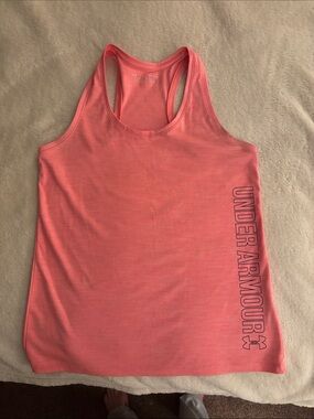 Under Armour Coral Racerback Performance Tank